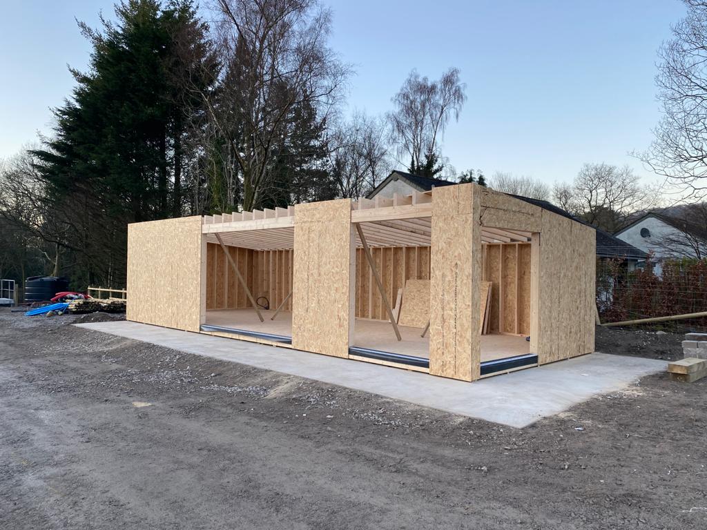 Lakeland Gardens design office under construction