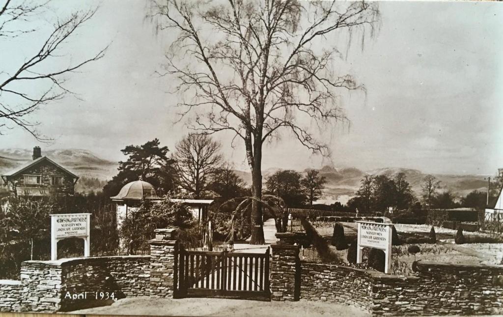 Entrance to Mawson nursery